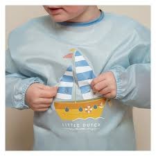 Avental com Mangas Sailors Bay - Little Dutch