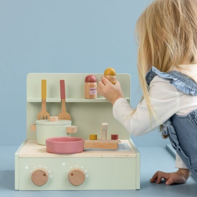 Mini Cozinha em Madeira - Little Dutch