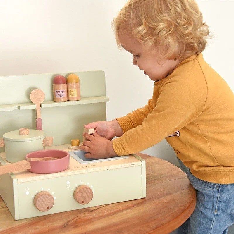 Mini Cozinha em Madeira - Little Dutch