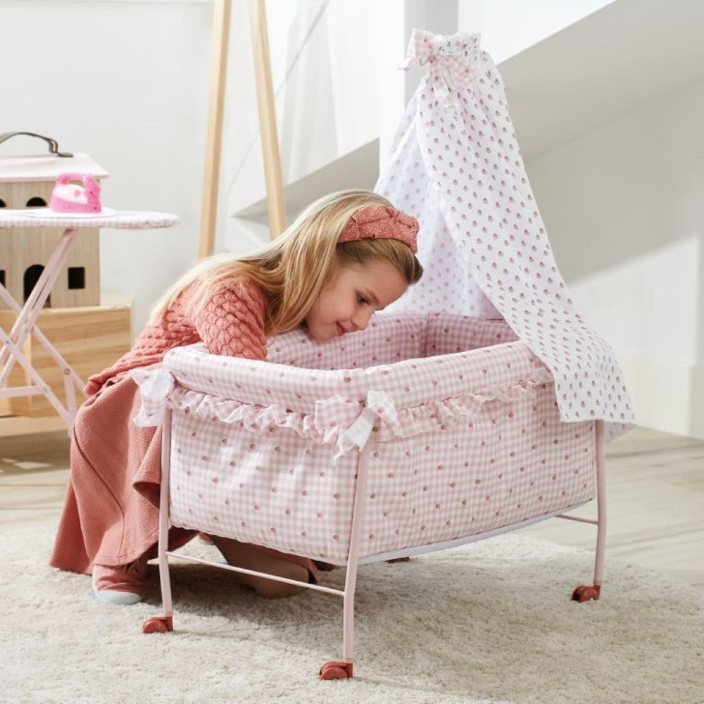 Cama com Dossel para Bonecas Candela - La Nina