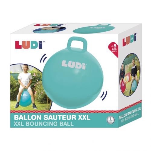 Ludi - Bola Saltitona Anti Derrapante XXL Azul