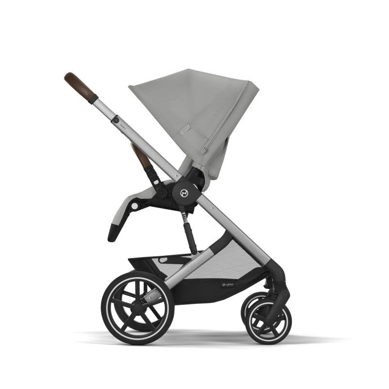 Carrinho Balios S Lux Silver Stone Grey - Cybex