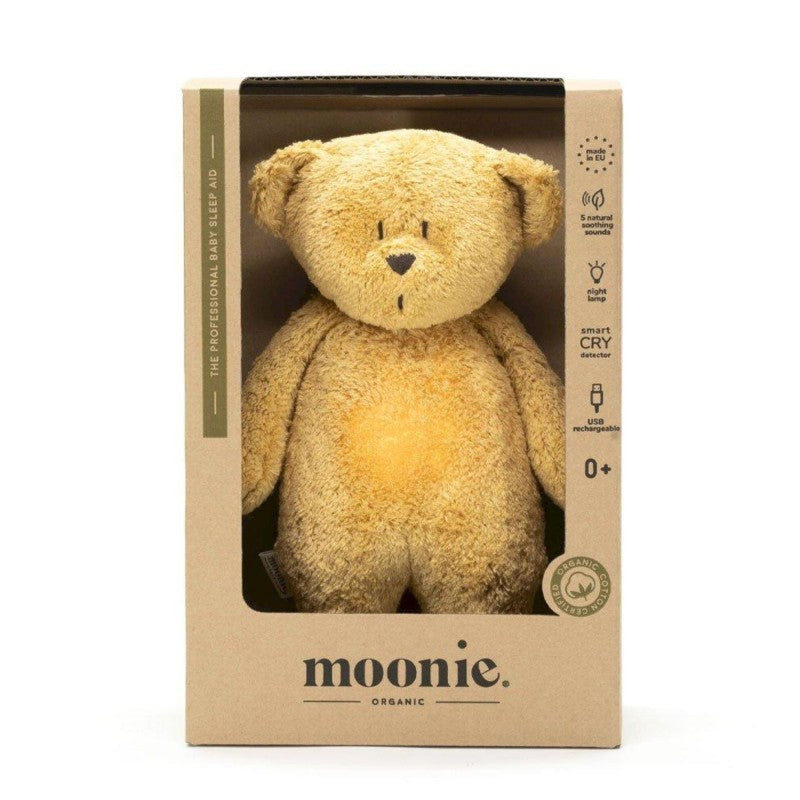 Peluche Ursinho Cappuccino Natur Orgânico - moonie