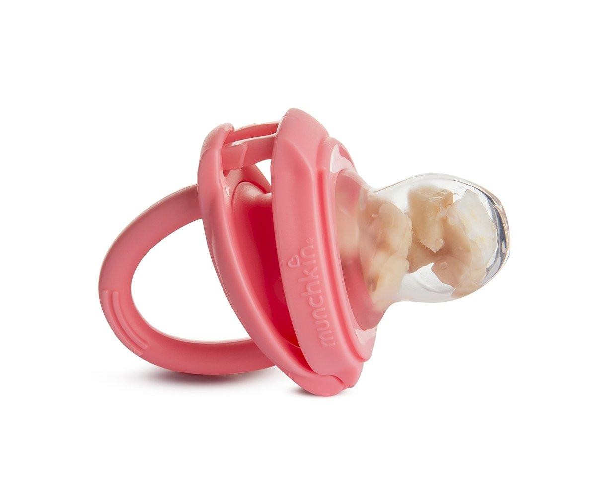 Alimentador em Silicone Rosa - munchkin