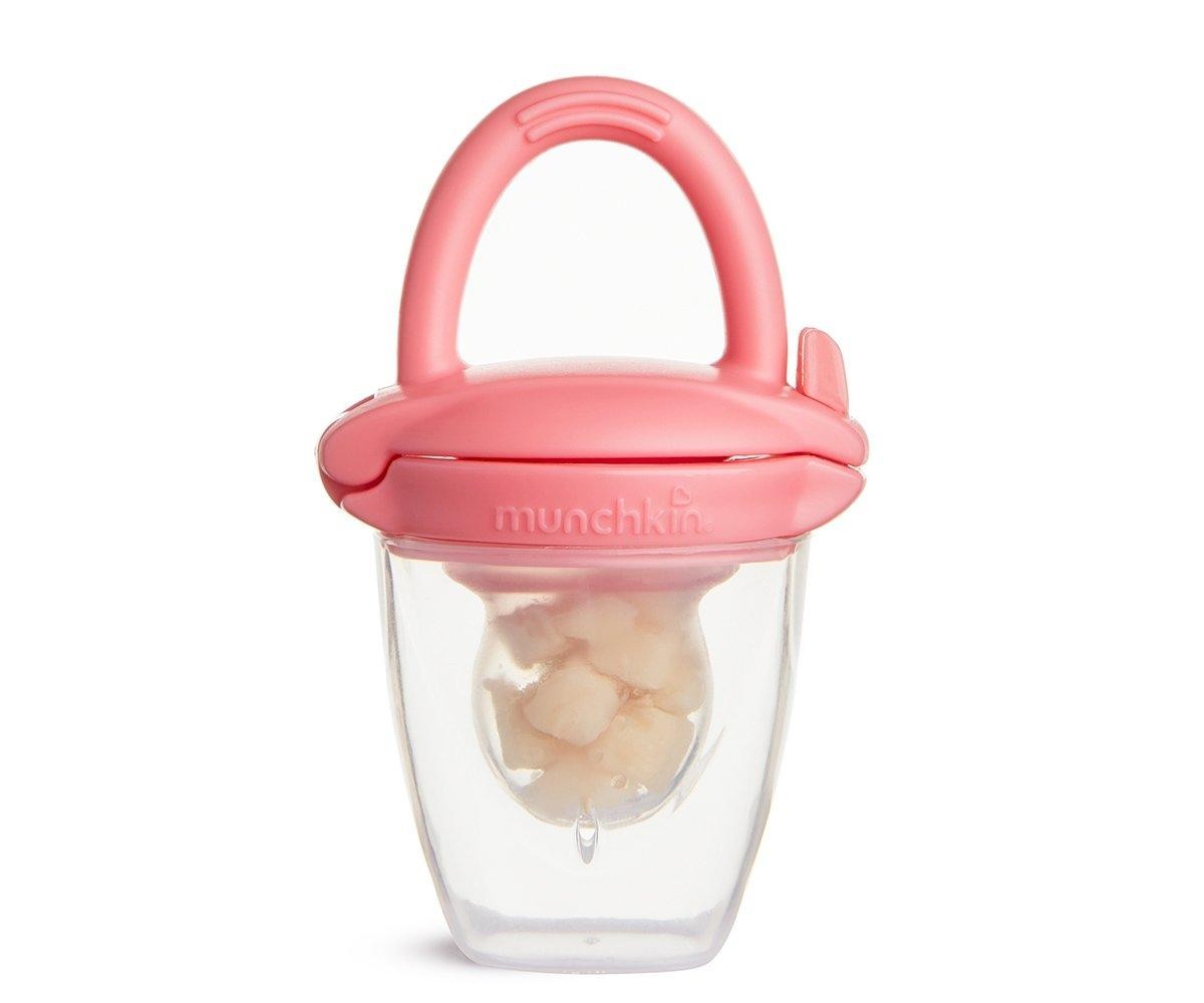 Alimentador em Silicone Rosa - munchkin