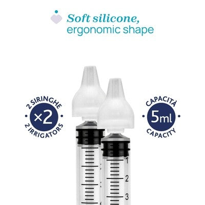 Conjunto de 2 Seringas para Lavagem Nasal EasyBreath - Chicco