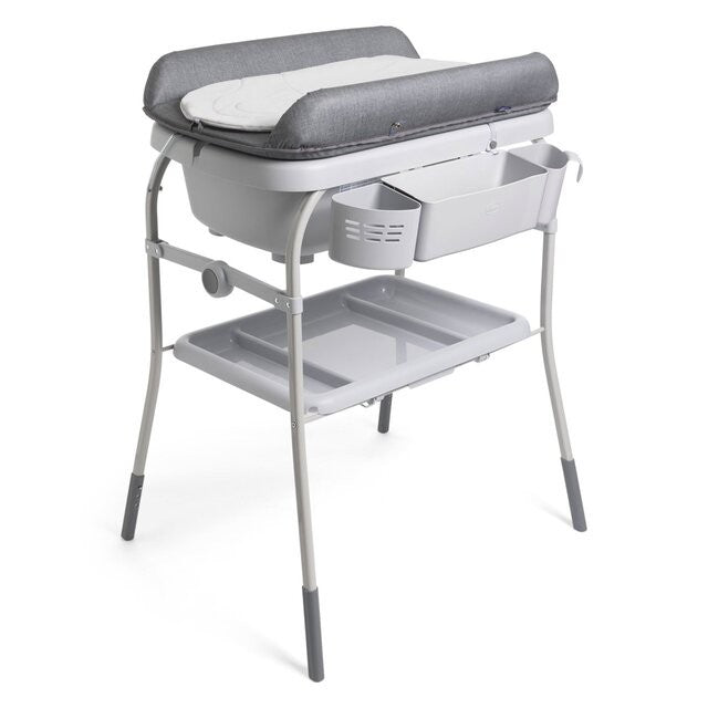 Banheira Cuddle & Bubble Graphite Melange - Chicco