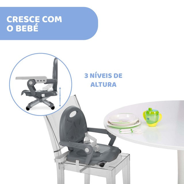 Assento Elevatório Pocket Snack Sage - Chicco