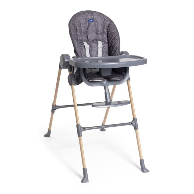 Cadeira de Papa Polly Essential Coal - Chicco