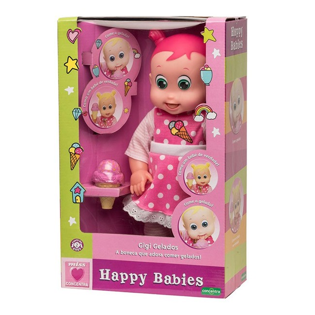 Boneca Gigi come Gelados - Concentra