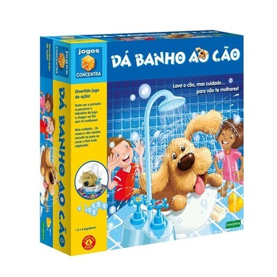 Jogo Dá Banho ao Cão - Concentra