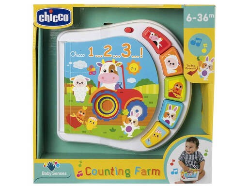 Livrinho Musical Quinta 1.2.3 - Chicco
