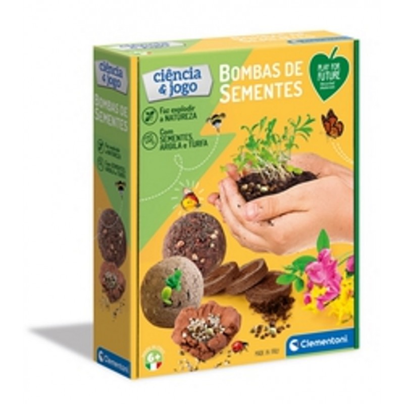 Ciência & Jogo: Bombas de Sementes - Clementoni