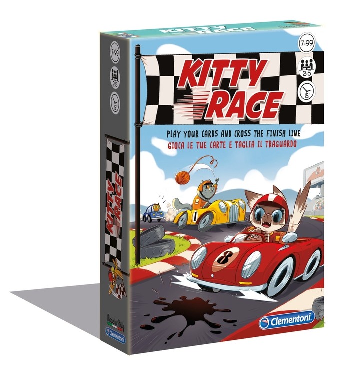 Jogo de Cartas Kitty Race - Clementoni