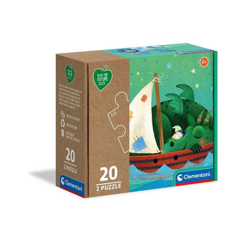 My First Puzzle Sweet Dreams 2x20 peças - Clementoni