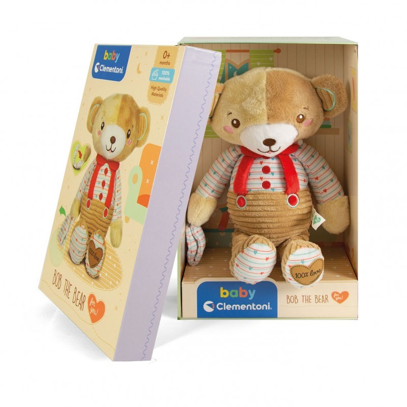 Peluche Bob the Bear - Baby Clementoni