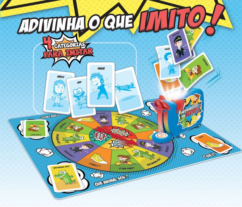 Jogo Adivinha o que Imito - Educa