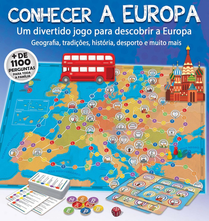 Jogo Conhecer a Europa - Educa