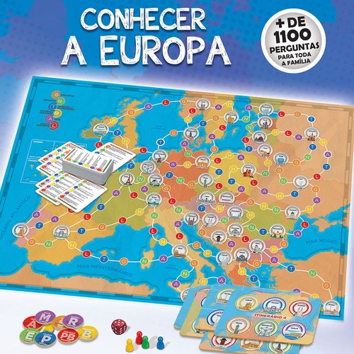 Jogo Conhecer a Europa - Educa