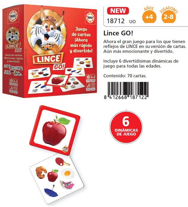 Jogo Lince GO! - Educa