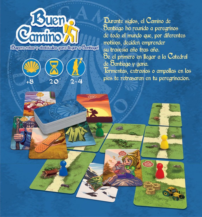 Jogo O Bom Caminho para Santiago - Educa