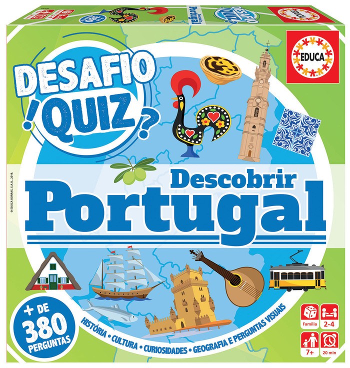 Jogo Quiz: Descobrir Portugal - Educa