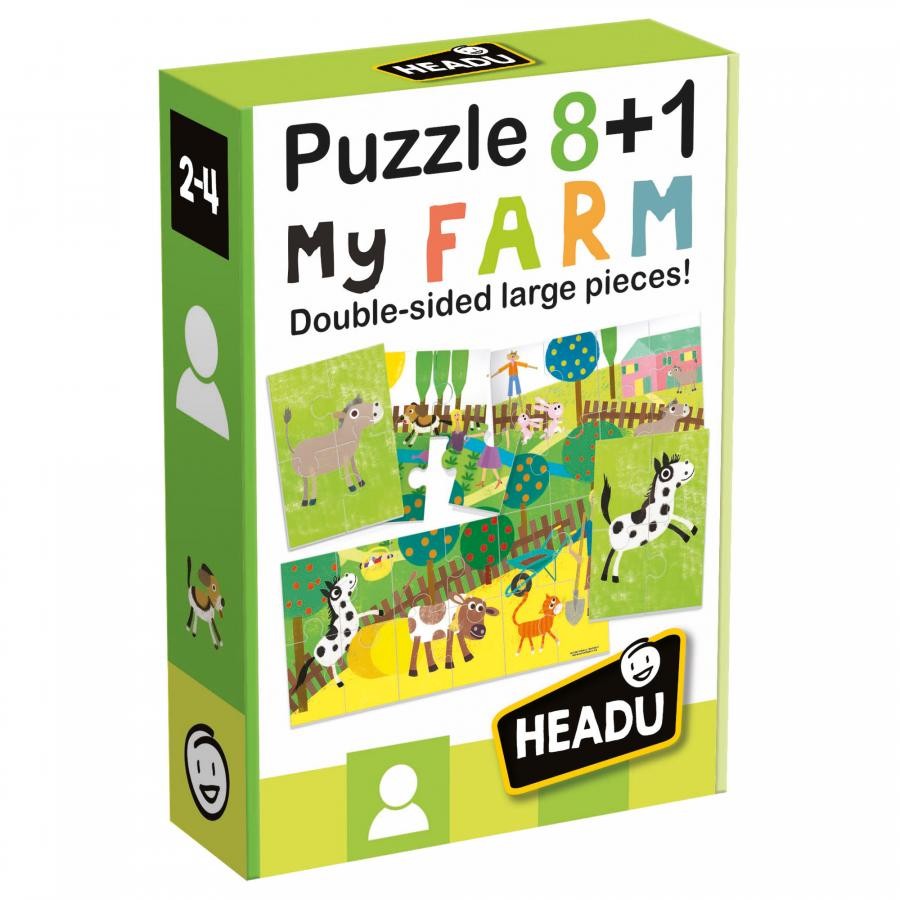 Puzzle 8+1 A Minha Quinta - Headu