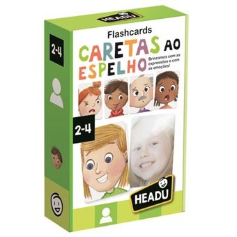 Jogo Flashcards Caretas ao Espelho - Headu