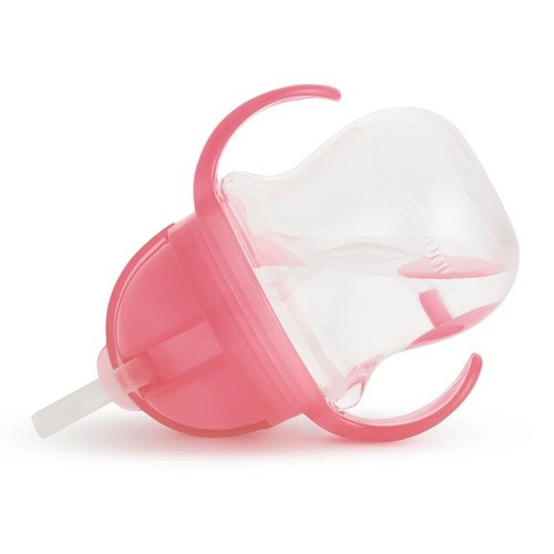 Copo com Palhinha 270ml Rosa - munchkin