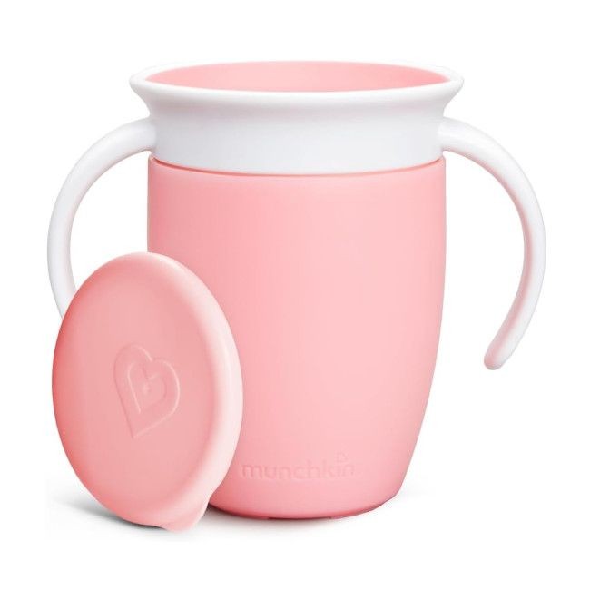 Copo Aprendizagem 360º Rosa - munchkin