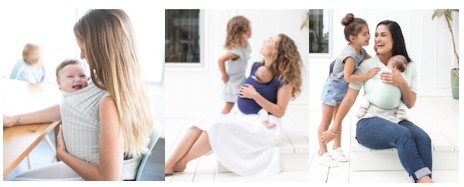 Porta Bebé Pano Aura Twilight Navy - Ergobaby