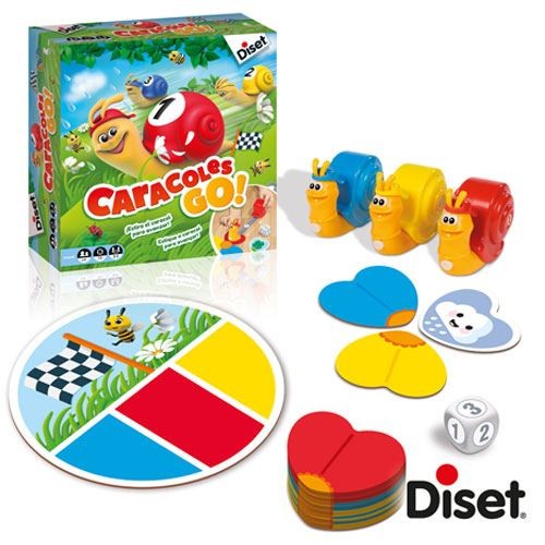 Jogo Caracóis Go - Diset