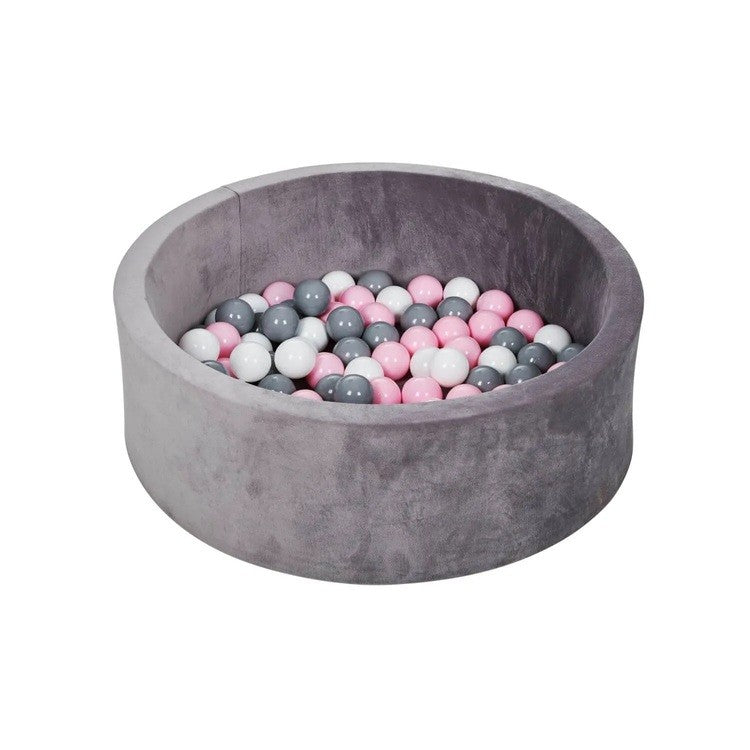 Piscina de Bolas Misti Rosa e Cinza - MS