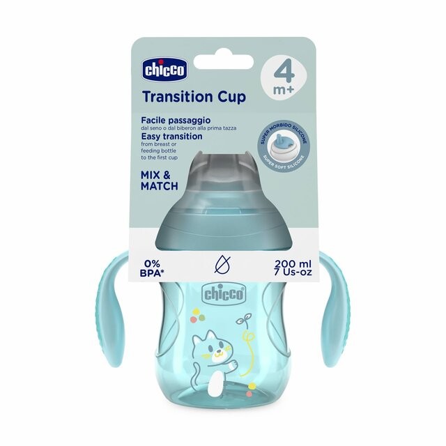 Copo Transição Azul Mix&Match 4m+ - Chicco