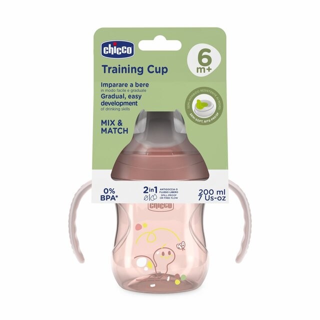 Copo de Aprendizagem Rosa 6M+ - Chicco