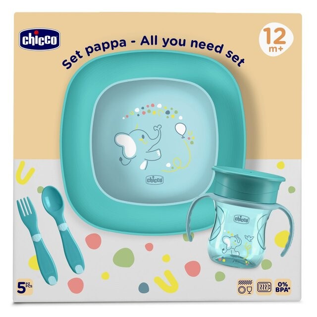 Conjunto de Papa Mix&Match Azul - Chicco