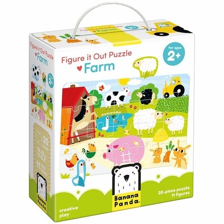 Puzzle Figuras it Out Quinta - Banana Panda