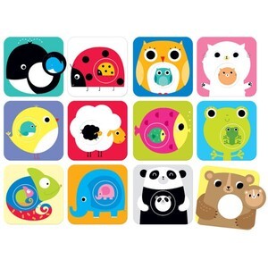Puzzles Match the Baby - Banana Panda
