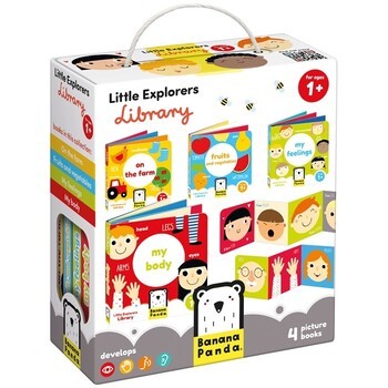 Conjunto de Livros Pequenos Exploradores - Banana Panda