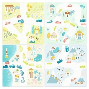 Carimbos de Atividades Veículos - Djeco