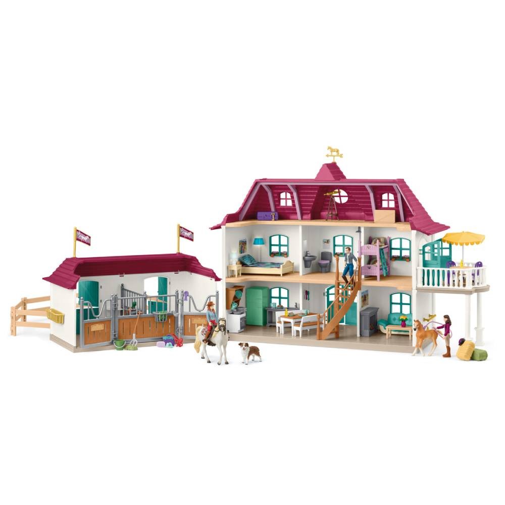 Casa de Campo Lakeside com Estabulo - Schleich