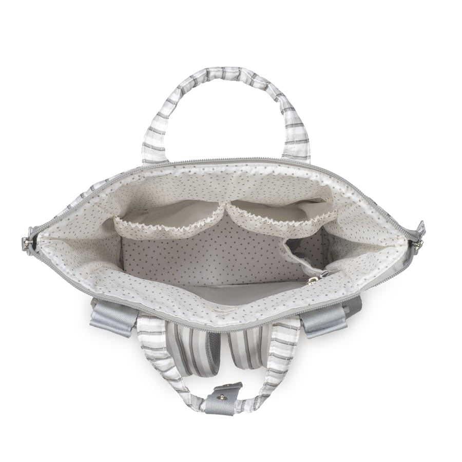 Mochila Maternidade Botton Strips - Walking Mum
