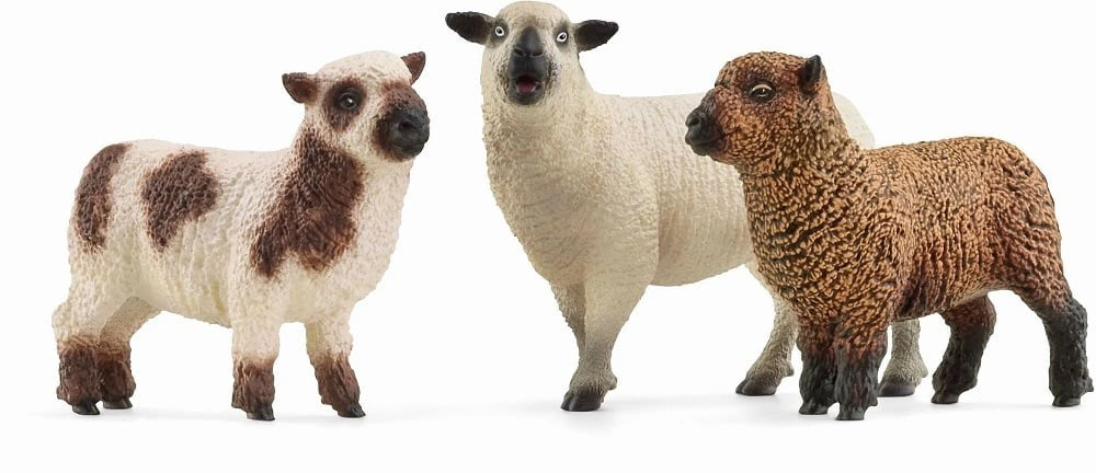 Conjunto 3 Ovelhas Amistosas - Schleich