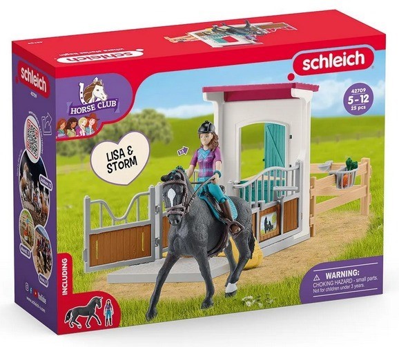 Box para Cavalo Lisa & Storm - Schleich