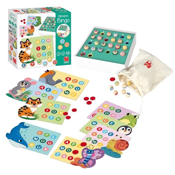 Jogo Bingo do Alfabeto - Goula