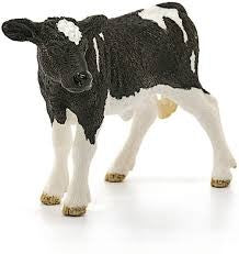 Cria Vitela Frisia Manchada preto - Schleich