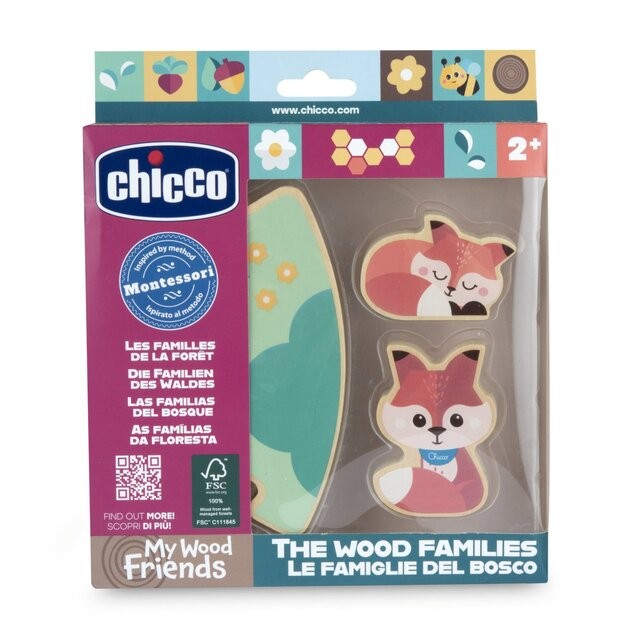 As Famílias da Floresta: Pai Raposa e Filhote - Chicco