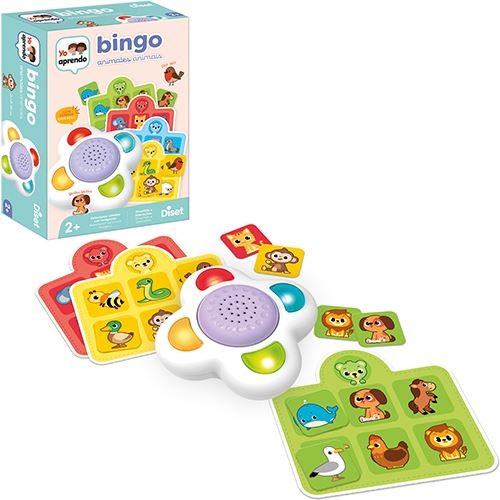 Jogo Eu Aprendo Bingo dos Animais - Diset