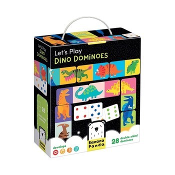Jogo Dominó dos Dinossauros - Banana Panda