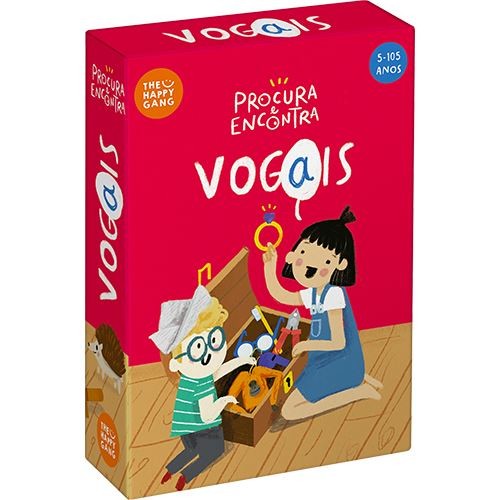 Jogo Procura e Encontra Vogais - The Happy Gang